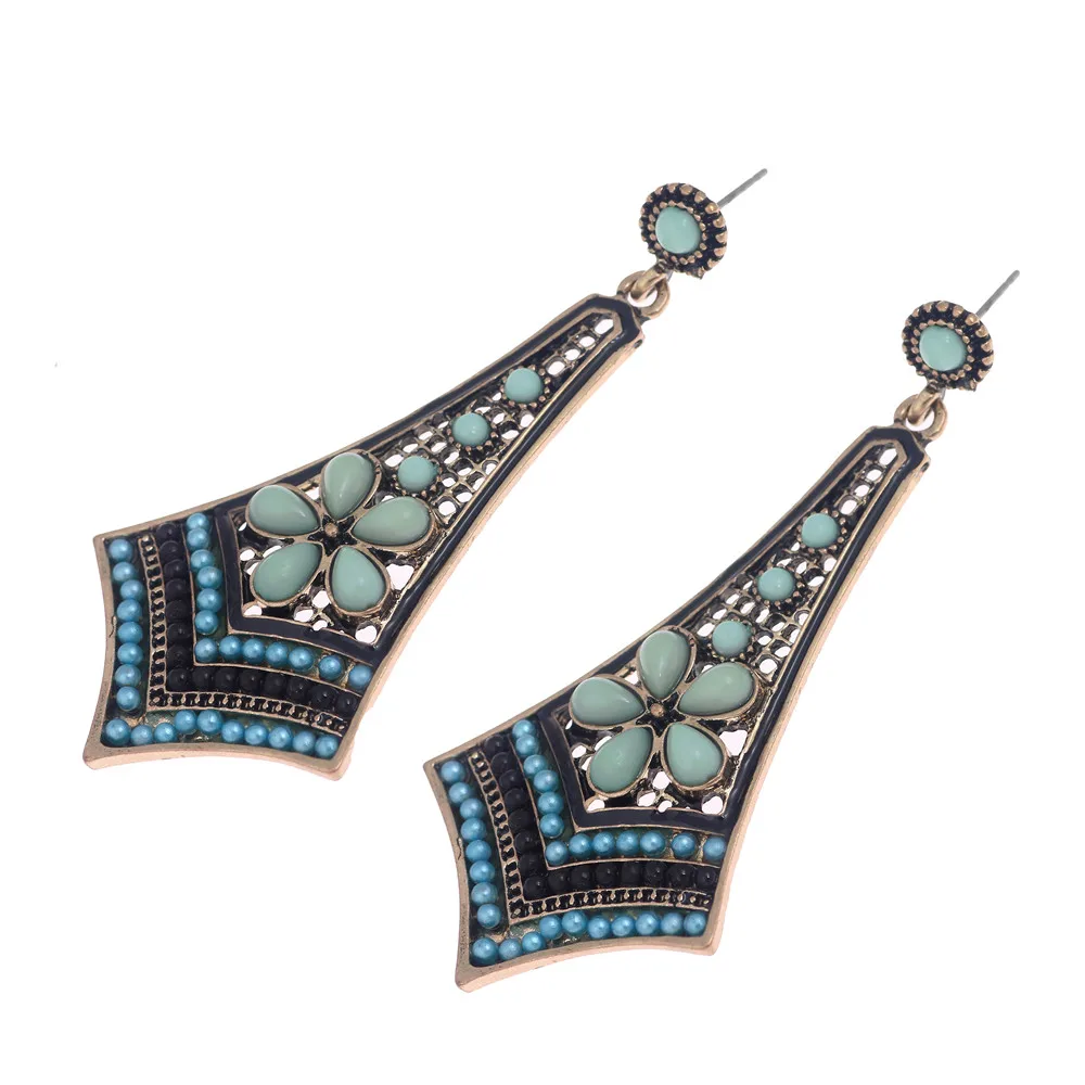lureme Fashion Women Vintage Multicolor Resins & Beads Flower Long Pendants Statement Drop Earrings Bohemian Earrings For Women
lureme Fashion Women Vintage Multicolor Resins & Beads Flower Long Pendants Statement Drop Earrings Bohemian Earrings For Women