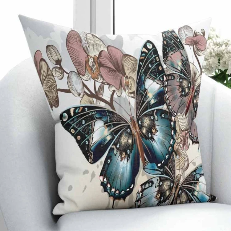 Else Brown Tree Branch Leaves Big Blue Butterfly Animals 3D Print Throw Pillow Case Cushion Cover Square Hidden Zipper 45x45cm
Else Brown Tree Branch Leaves Big Blue Butterfly Animals 3D Print Throw Pillow Case Cushion Cover Square Hidden Zipper 45x45cm
