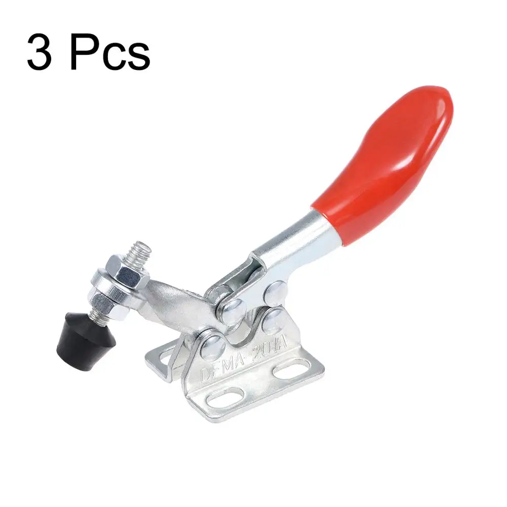 UXCELL 3Pcs Toggle Clamps 6 types Holding Capacity Stroke Push Pull Action Hand Tool for quickly holding down sheet metal
UXCELL 3Pcs Toggle Clamps 6 types Holding Capacity Stroke Push Pull Action Hand Tool for quickly holding down sheet metal
