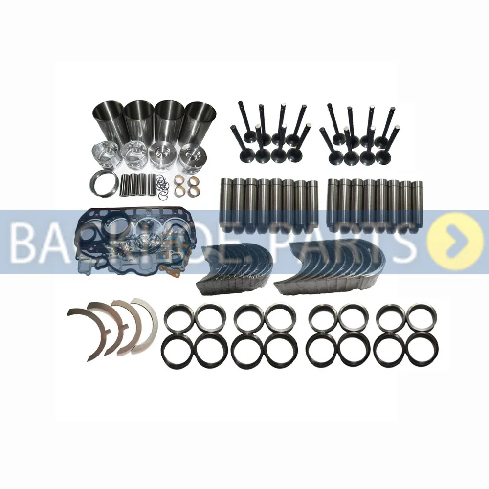 Комплект для ремонта двигателя для Yanmar 4TNV98T Mustang 2076 2086 2700V 3300V 2100RT MTL320
Комплект для ремонта двигателя для Yanmar 4TNV98T Mustang 2076 2086 2700V 3300V 2100RT MTL320