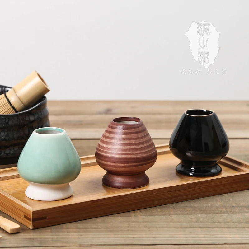 Ceramic matcha green tea whisks holder set place Japanese stand chasen tea brush base seat Japan nature matcha powder 100gX2pcs
Ceramic matcha green tea whisks holder set place Japanese stand chasen tea brush base seat Japan nature matcha powder 100gX2pcs