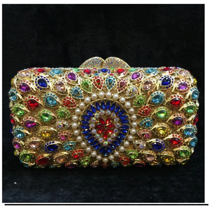 XIYUAN Hot Sale Crystal Evening Bags Retro Chain shoulder bag Clutch Luxury Wedding Diamond Beaded Rhinestone Small Party purse
XIYUAN Hot Sale Crystal Evening Bags Retro Chain shoulder bag Clutch Luxury Wedding Diamond Beaded Rhinestone Small Party purse