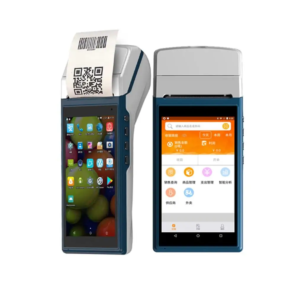 Мобильный Android 7,1 портативный компьютер кассовый аппарат POS с чеком 58 мм Принтер Сканер QR-кода
Мобильный Android 7,1 портативный компьютер кассовый аппарат POS с чеком 58 мм Принтер Сканер QR-кода