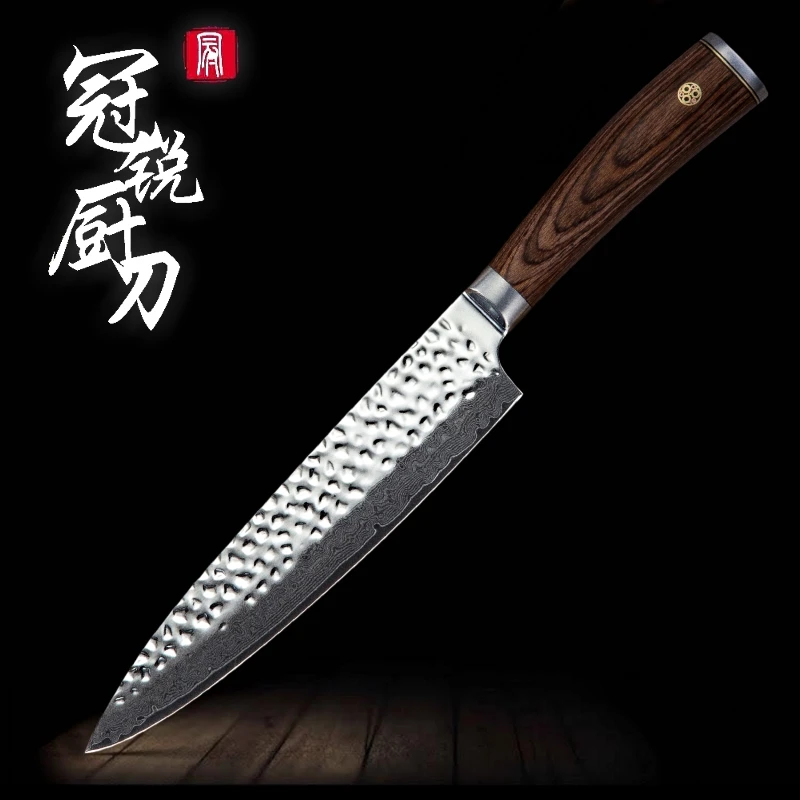 Chef's Kitchen Knives Japanese Damascus VG10 High Carbon Stainless Steel Santoku Peeling Salmon Sashimi Sushi Cooking Tools NEW
Chef's Kitchen Knives Japanese Damascus VG10 High Carbon Stainless Steel Santoku Peeling Salmon Sashimi Sushi Cooking Tools NEW
