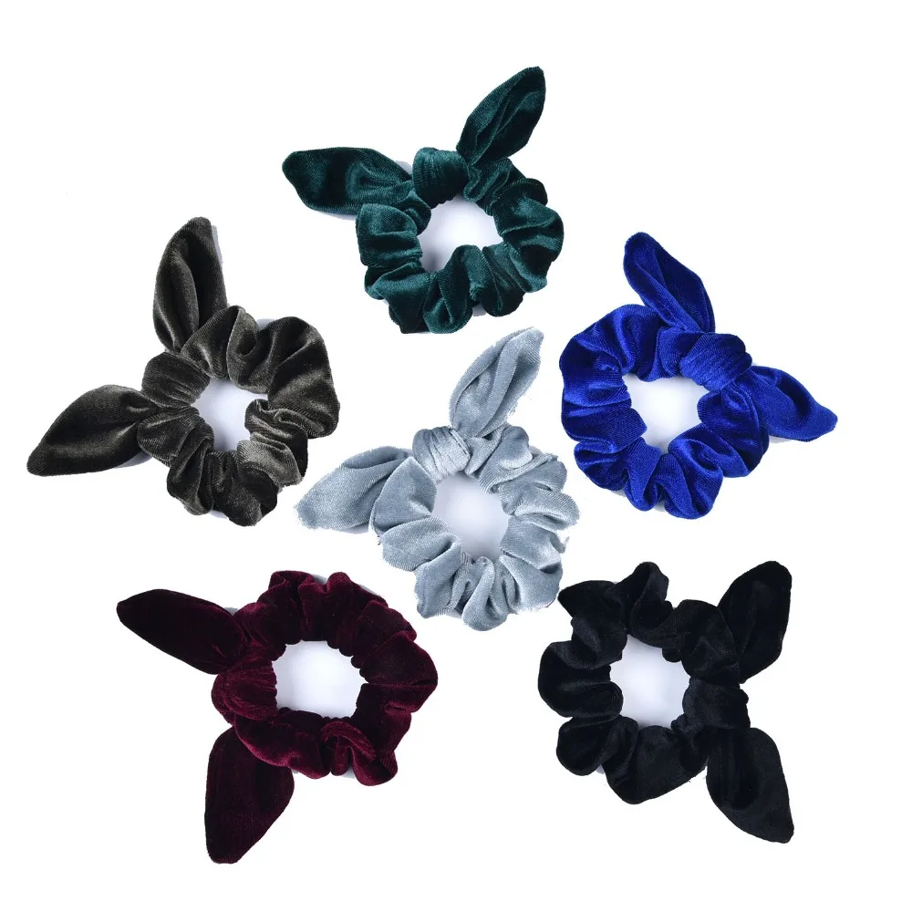 Velvet Rabbit Ears Hair bands Bunny Ears Hair Bow Tie Elastic Ponytail Holder Hair Scrunchie Elastic Girls/Women Hair Accessory
Velvet Rabbit Ears Hair bands Bunny Ears Hair Bow Tie Elastic Ponytail Holder Hair Scrunchie Elastic Girls/Women Hair Accessory