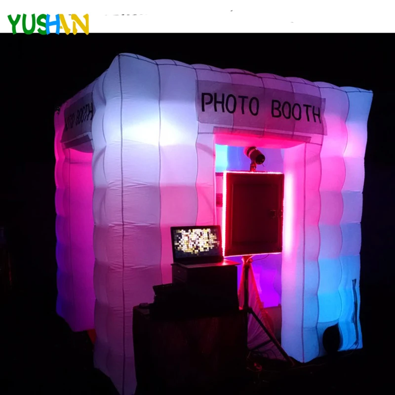 Remote control colors changing 8pcs LED bulbs inflatable photo booth party backdrop with Inner air fan Inflatable tent for Party
Remote control colors changing 8pcs LED bulbs inflatable photo booth party backdrop with Inner air fan Inflatable tent for Party