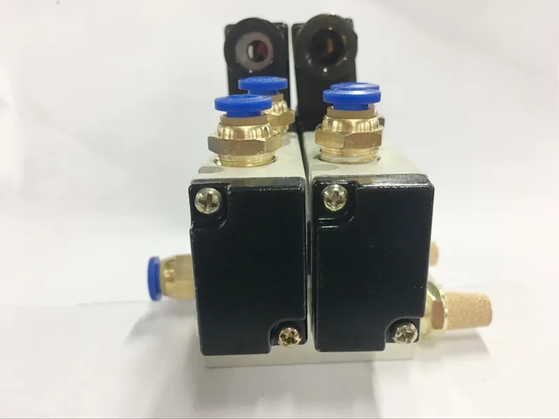 Электромагнитный клапан Airtac 4V210-08 1/4 дюйма 5 каналов 2 быстроразъемный элемент