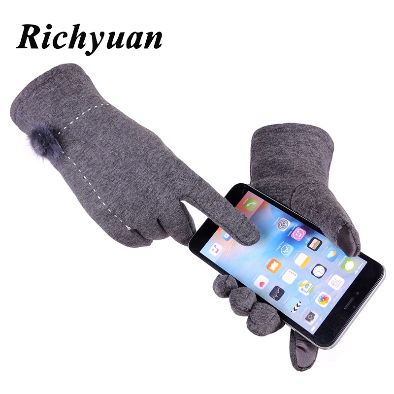 Fashion Elegant Female Wool Touch Screen Gloves Winter Women Warm Cashmere Full Finger Leather Bow Dotted embroidery Gloves
Fashion Elegant Female Wool Touch Screen Gloves Winter Women Warm Cashmere Full Finger Leather Bow Dotted embroidery Gloves