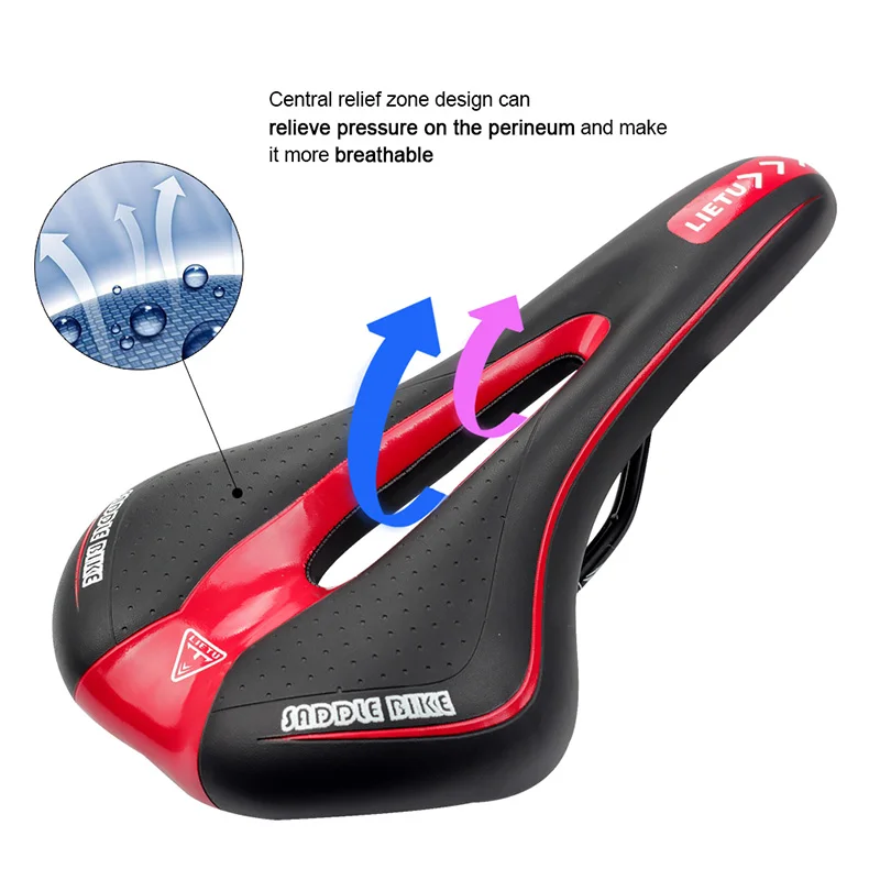 SOPEDAR Mountain Bicycle MTB Bike Leather Saddle Road Bike Front Seat Mat Bicycle Soft Breathable Cycling Bike Spare Parts 335g
SOPEDAR Mountain Bicycle MTB Bike Leather Saddle Road Bike Front Seat Mat Bicycle Soft Breathable Cycling Bike Spare Parts 335g