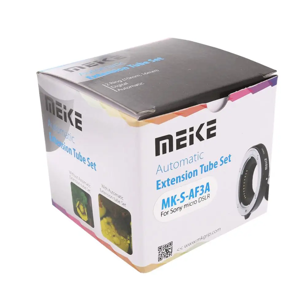 Meike 10mm 16mm macro Extension Tube Adapter Ring Lens Auto Focus for Sony NEX E-Mount a9 a7m3 a7r3 a7m2 a7r2 a7 a6500 a6400 nex
Meike 10mm 16mm macro Extension Tube Adapter Ring Lens Auto Focus for Sony NEX E-Mount a9 a7m3 a7r3 a7m2 a7r2 a7 a6500 a6400 nex