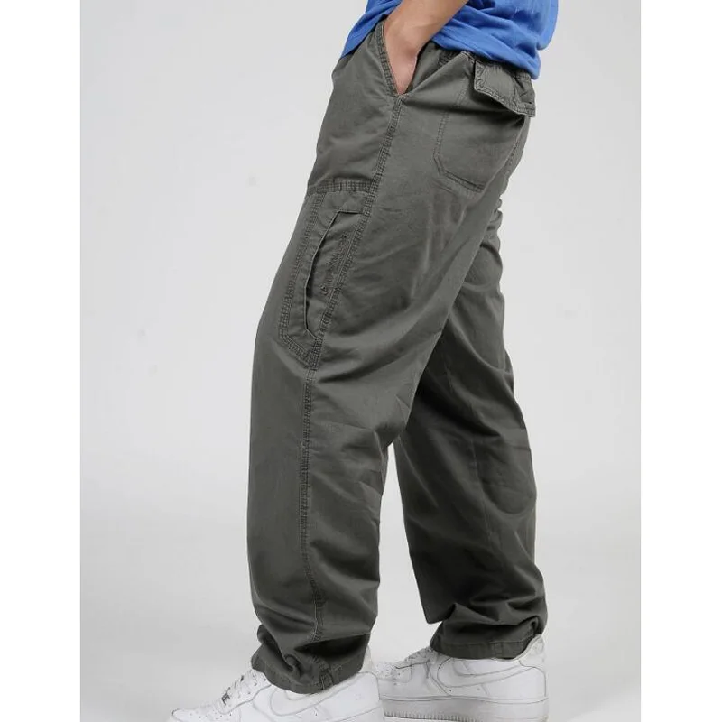 New Spring Autumn Men Cargo Pants Pure Cotton Loose Trousers Men's Pants Size XL- 6XL
New Spring Autumn Men Cargo Pants Pure Cotton Loose Trousers Men's Pants Size XL- 6XL