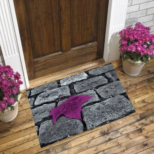 Else Gray Black Street Brick Road Purple Leaf 3d Pattern Print Anti Slip Decorative Floor Door Mat Home Entryway Livingroom
Else Gray Black Street Brick Road Purple Leaf 3d Pattern Print Anti Slip Decorative Floor Door Mat Home Entryway Livingroom