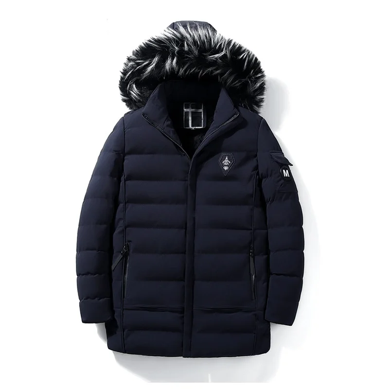 Men's Winter Jackets Casual Hooded Cotton-Padded Coats Men Parkas Thick Slim Fit Wadded Coats Male Outerwear Warm Cloth AU-142
Men's Winter Jackets Casual Hooded Cotton-Padded Coats Men Parkas Thick Slim Fit Wadded Coats Male Outerwear Warm Cloth AU-142