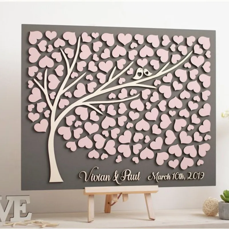 New Pink Guest Book Tree Personalised Guest Book Wedding Party Decoration Alternative Guest Book Wooden Hearts no Stand
New Pink Guest Book Tree Personalised Guest Book Wedding Party Decoration Alternative Guest Book Wooden Hearts no Stand
