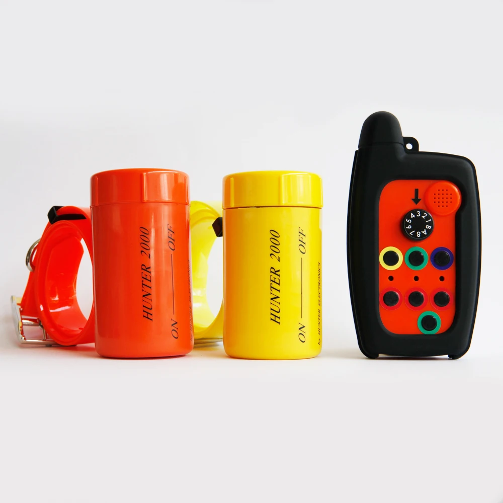 WATERPROOF REMOTE HUNTING DOG BEEPER COLLAR HUNTER-2000 FOR 2 DOGS NEW MODEL 2020 WITH BLUETOOTH FUNCTION
WATERPROOF REMOTE HUNTING DOG BEEPER COLLAR HUNTER-2000 FOR 2 DOGS NEW MODEL 2020 WITH BLUETOOTH FUNCTION