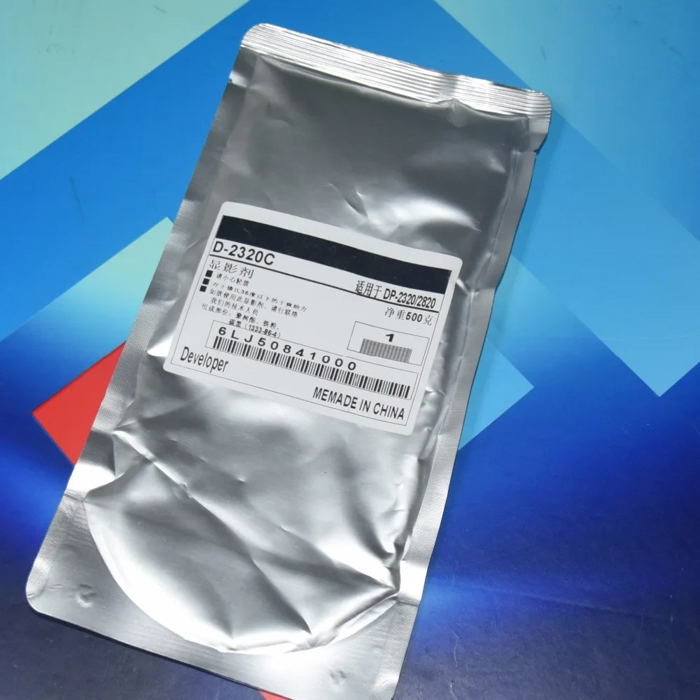 500g D2320 Black Developer For Toshiba E 223 225 243 245 E18 163 181 6LA27715000 D-2320C
500g D2320 Black Developer For Toshiba E 223 225 243 245 E18 163 181 6LA27715000 D-2320C
