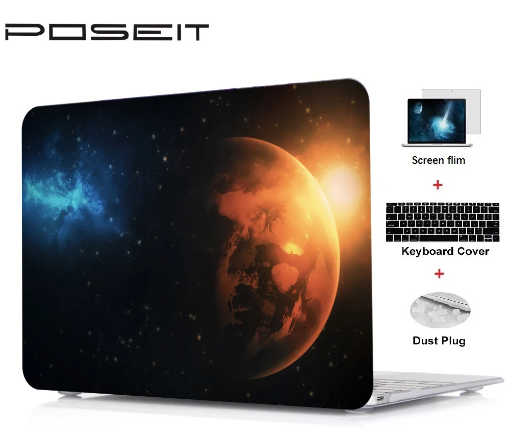 For Apple Macbook Touch Bar 13 15 Hard Case Cover Laptop Shell+Keyboard Cover+Screen Film+Dust Plugs For Air 11 13 Pro 13 15
For Apple Macbook Touch Bar 13 15 Hard Case Cover Laptop Shell+Keyboard Cover+Screen Film+Dust Plugs For Air 11 13 Pro 13 15