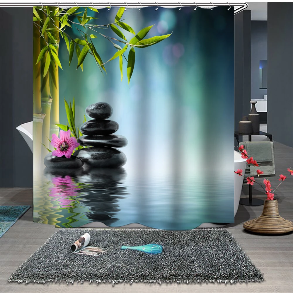 Custom Made Shower Curtain Bathroom Curtain Partition 1.5 x 1.8m 1.8 x 1.8m 1.8 x 2m Cobblestone Banboo
Custom Made Shower Curtain Bathroom Curtain Partition 1.5 x 1.8m 1.8 x 1.8m 1.8 x 2m Cobblestone Banboo