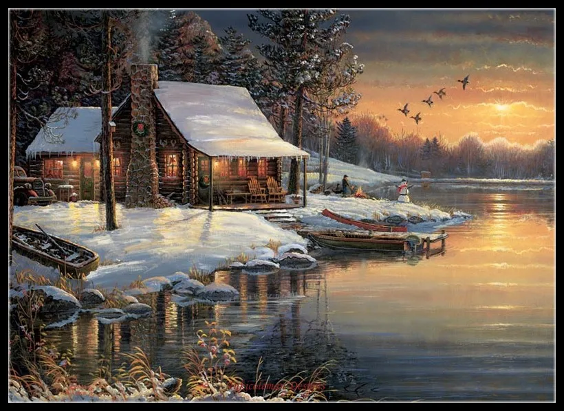 The Good Life - Counted Cross Stitch Kits - DIY Handmade Needlework for Embroidery 14 ct Cross Stitch Sets DMC Color
The Good Life - Counted Cross Stitch Kits - DIY Handmade Needlework for Embroidery 14 ct Cross Stitch Sets DMC Color