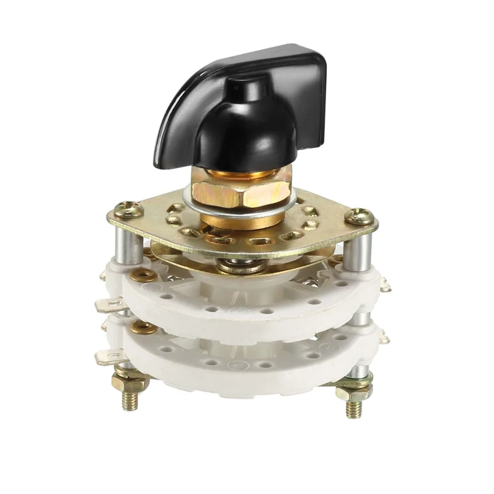 UXCELL 1/2/3 Pole Switches 3/6/9/10 Throw 1/2 Deck Band Channel Rotary Switch Selector Plastic Knob for Radio TV Industrial Unit
UXCELL 1/2/3 Pole Switches 3/6/9/10 Throw 1/2 Deck Band Channel Rotary Switch Selector Plastic Knob for Radio TV Industrial Unit