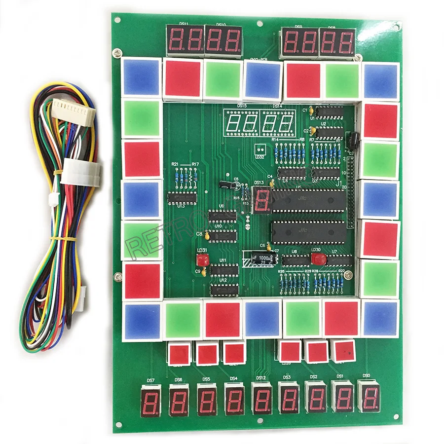 High win rate LED Mario Arcade Games Board Casino Slot Game PCB with wires cable for Coin Operated Arcade Game Machine
High win rate LED Mario Arcade Games Board Casino Slot Game PCB with wires cable for Coin Operated Arcade Game Machine