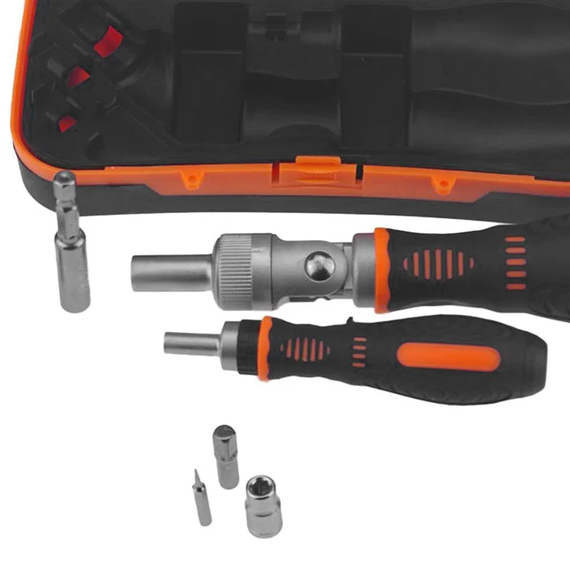 61 Sets Chrome Vanadium Steel Precision Screwdriver Socket Set Universal Ratchet Wrench Bit Household Repair Tool with Case
61 Sets Chrome Vanadium Steel Precision Screwdriver Socket Set Universal Ratchet Wrench Bit Household Repair Tool with Case