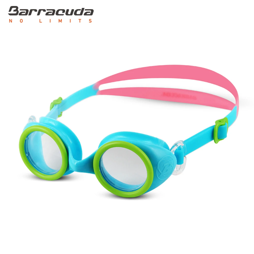 Barracuda Kids Swimming Goggles, Anti-Fog ,UV Protection, Comfortable, No Leaking ,For Children Ages 2-6 #91355 Blue Color
Barracuda Kids Swimming Goggles, Anti-Fog ,UV Protection, Comfortable, No Leaking ,For Children Ages 2-6 #91355 Blue Color
