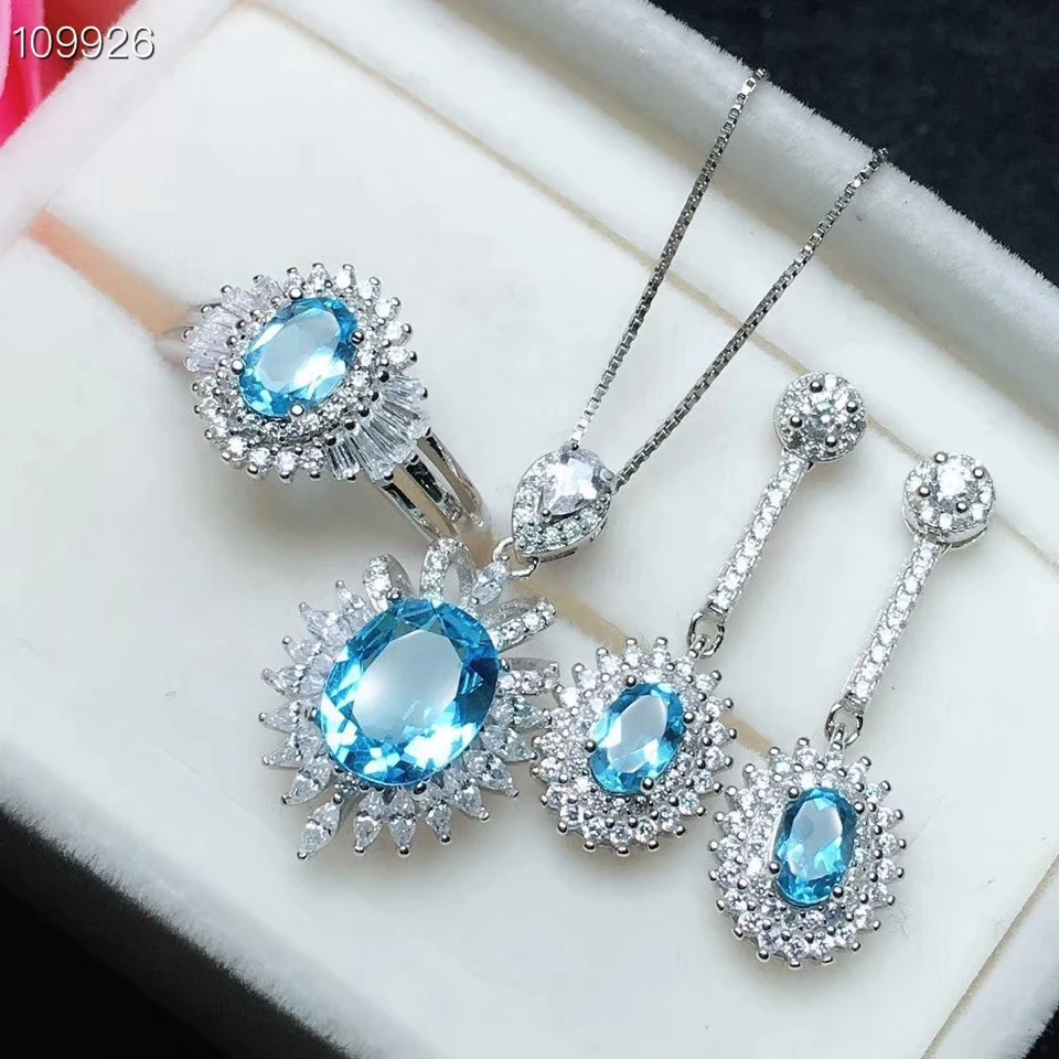 KJJEAXCMY boutique jewels 925 sterling silver inlaid natural Topaz female ear nail pendant ring suit support detection
KJJEAXCMY boutique jewels 925 sterling silver inlaid natural Topaz female ear nail pendant ring suit support detection