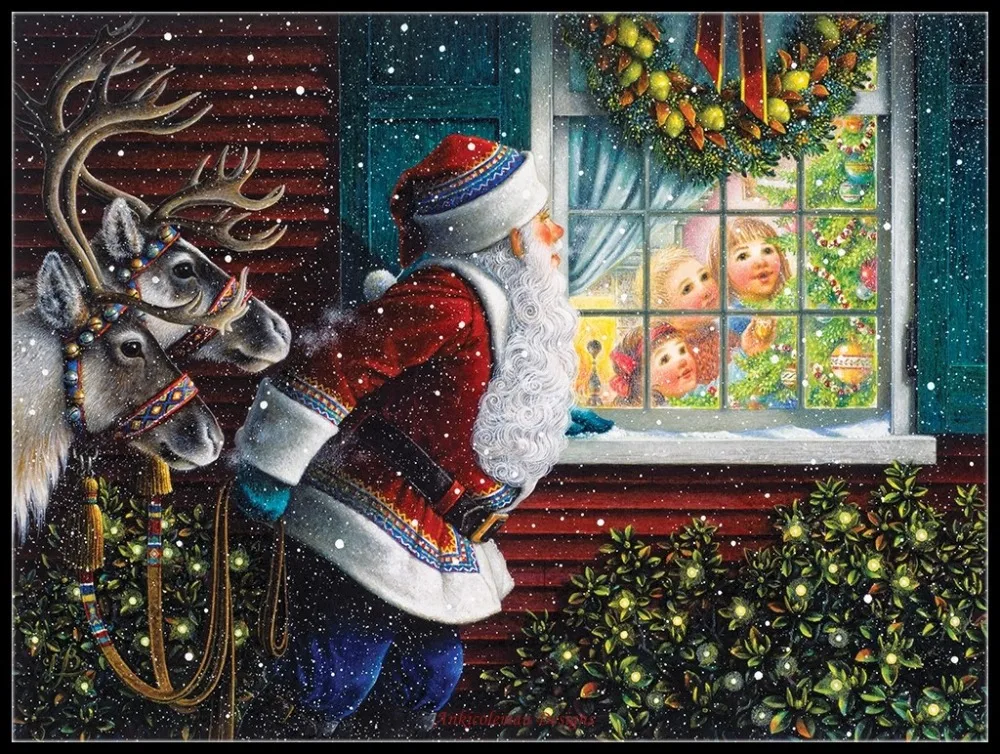 Gifts From Santa - Counted Cross Stitch Kits - Handmade Needlework for Embroidery 14 ct Cross Stitch Sets
Gifts From Santa - Counted Cross Stitch Kits - Handmade Needlework for Embroidery 14 ct Cross Stitch Sets