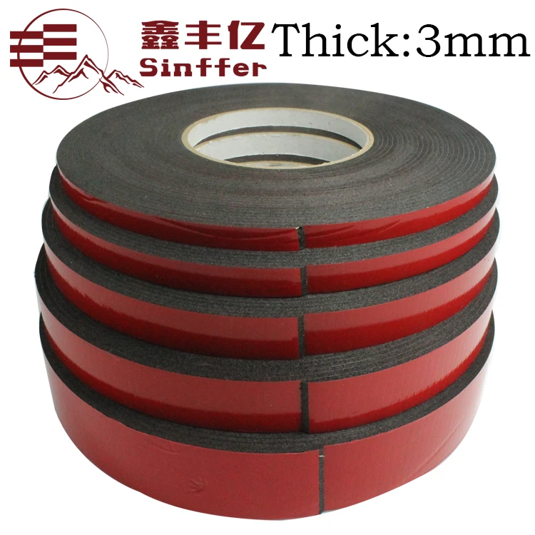 5mmX 5m(3mm Thick) Double Sided Sticky white Black Foam Sponge Tape Green Tape Trim home Car glass name plate High quality
5mmX 5m(3mm Thick) Double Sided Sticky white Black Foam Sponge Tape Green Tape Trim home Car glass name plate High quality