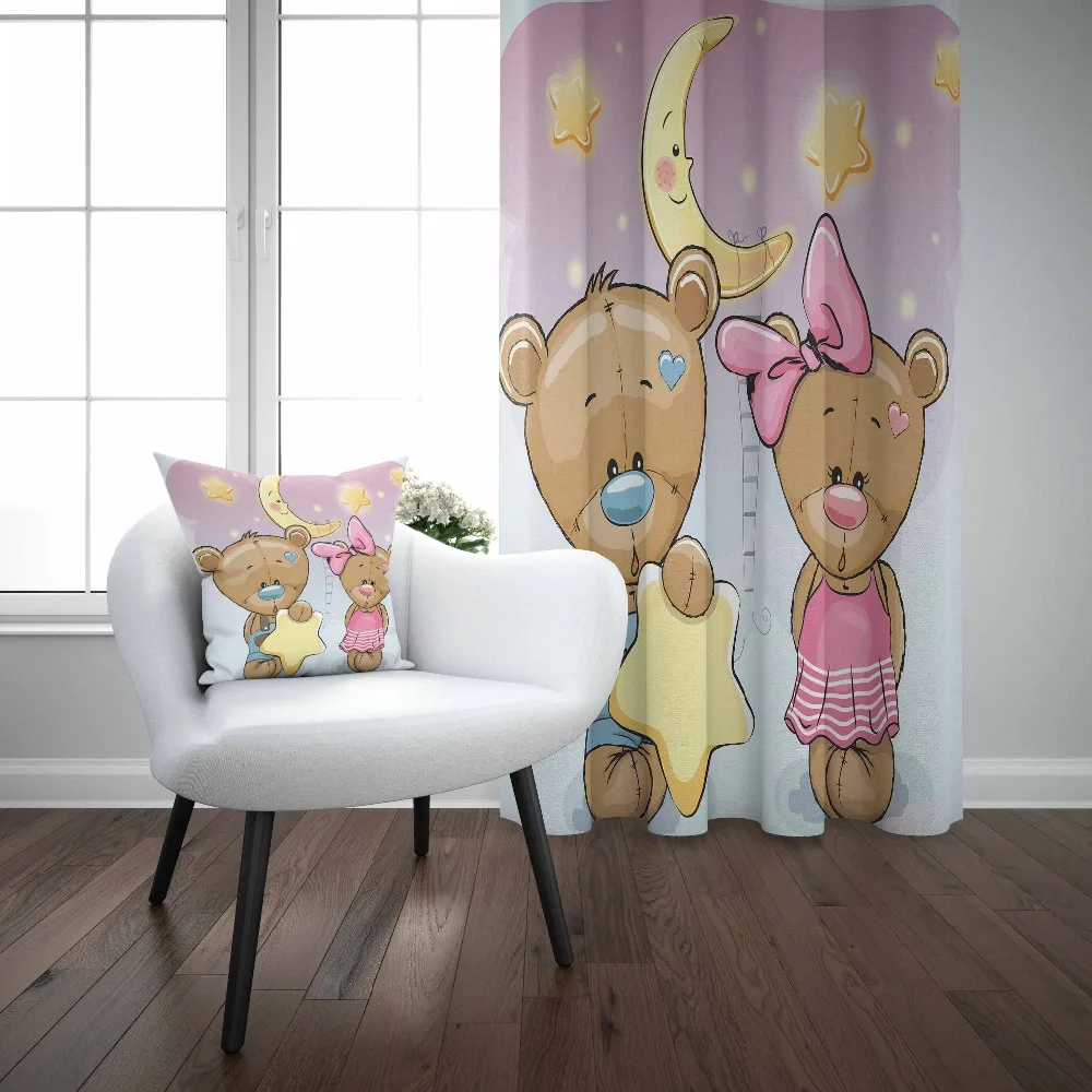 Else Purple Floor Funny Bears Yellow Star Moons 3d Print Kids Baby Children Window Panel Set Curtain Combine Gift Pillow Case
Else Purple Floor Funny Bears Yellow Star Moons 3d Print Kids Baby Children Window Panel Set Curtain Combine Gift Pillow Case