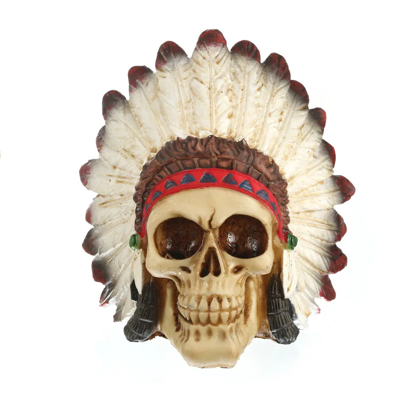 MRZOOT Resin Craft Statues For Decoration Indian Style Skull Creative Sculpture Home Accessories
MRZOOT Resin Craft Statues For Decoration Indian Style Skull Creative Sculpture Home Accessories