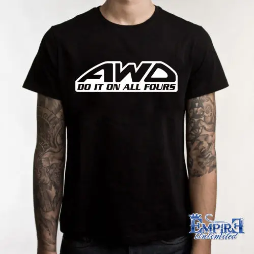 Awd Do It On All Fours T-Shirt Classic Japanese Car Fans Wrx Classic Evo New 100% Cotton Men Clothing Size Best Tee Shirts
Awd Do It On All Fours T-Shirt Classic Japanese Car Fans Wrx Classic Evo New 100% Cotton Men Clothing Size Best Tee Shirts