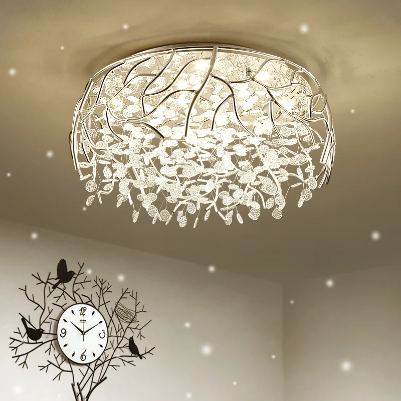 LED Modern Crystal ceiling lights Nordic living room Fixtures Novelty bedroom ceiling lamps Iron Glass ceiling lighting
LED Modern Crystal ceiling lights Nordic living room Fixtures Novelty bedroom ceiling lamps Iron Glass ceiling lighting