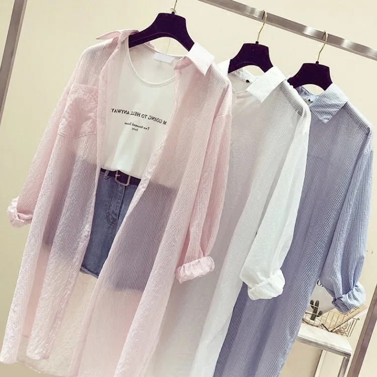 Summer Shirts Hot Top Loose Plus Size Grid Armbands Tops Tee Blusas Feminina Long Sleeve Top Camisa Long Casual Clothing
Summer Shirts Hot Top Loose Plus Size Grid Armbands Tops Tee Blusas Feminina Long Sleeve Top Camisa Long Casual Clothing