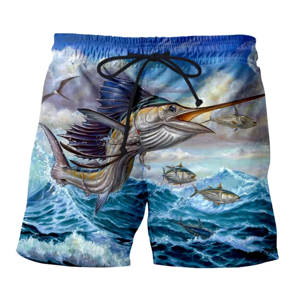 PLstar Cosmos 2019 Summer Mens Casual Fish Shorts Big jump blue marlin with mahi mahi 3d Printed Elastic Short Trousers
PLstar Cosmos 2019 Summer Mens Casual Fish Shorts Big jump blue marlin with mahi mahi 3d Printed Elastic Short Trousers