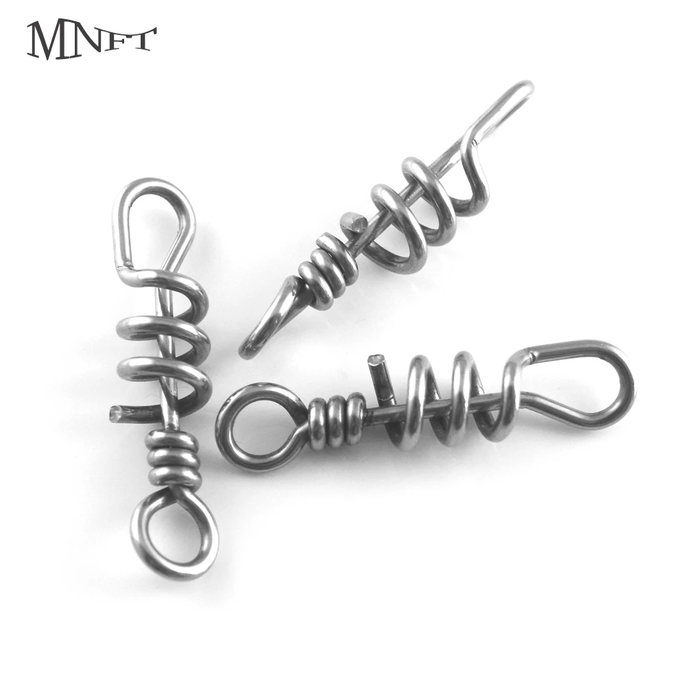 MNFT 20Pcs Quick Change Swirl Swivel Connector Fishing Screw Rolling Fish Hook Lure Connector Terminal Fishing Tackle
MNFT 20Pcs Quick Change Swirl Swivel Connector Fishing Screw Rolling Fish Hook Lure Connector Terminal Fishing Tackle