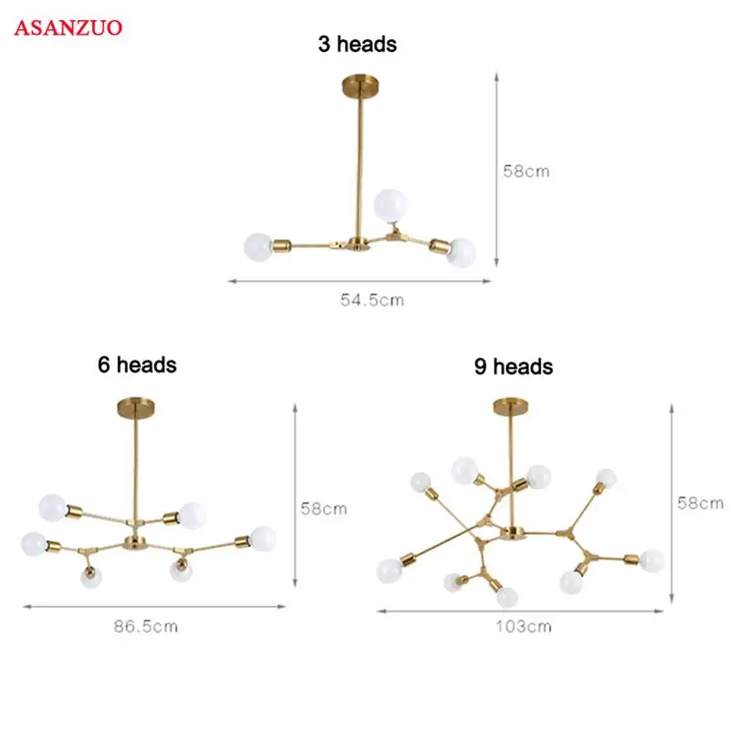 Mordern LED chandelier light Nordic design Branching lamp For Living room Dinning Room Lobby Lamp Gold Black Light Fixture
Mordern LED chandelier light Nordic design Branching lamp For Living room Dinning Room Lobby Lamp Gold Black Light Fixture