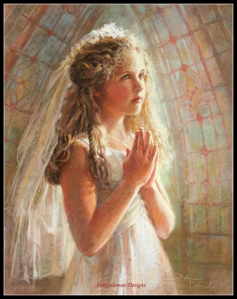 Embroidery Counted Cross Stitch Kits Needlework - Crafts 14 ct DMC Color DIY Arts Handmade Decor - Girl in Prayer
Embroidery Counted Cross Stitch Kits Needlework - Crafts 14 ct DMC Color DIY Arts Handmade Decor - Girl in Prayer