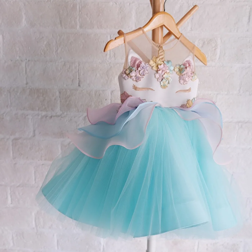 2018 infant toddler girls unicorn party dress baby kids flower Beading embroidery children birthday dress cosply costume
2018 infant toddler girls unicorn party dress baby kids flower Beading embroidery children birthday dress cosply costume