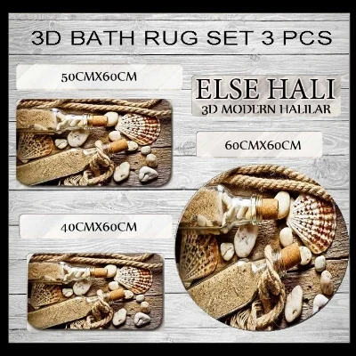 Else Brown Sand Bottle Sea Shells 3d Print Non Slip Microfiber 3 Piece Bath Mat set for Bathroom 60x60cm 50x60cm 40x60cm
Else Brown Sand Bottle Sea Shells 3d Print Non Slip Microfiber 3 Piece Bath Mat set for Bathroom 60x60cm 50x60cm 40x60cm
