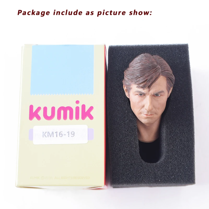KUMIK 1/6 Scale Head Sculpts Male Model Men's Head Sculpture Tom Cruise Model Custom Head Carving 12"Action Figure Hottoys Body
KUMIK 1/6 Scale Head Sculpts Male Model Men's Head Sculpture Tom Cruise Model Custom Head Carving 12"Action Figure Hottoys Body
