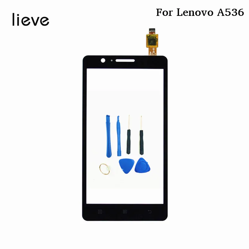 Для lenovo A536 536 5 ''AAA мобильный экран Переднее стекло дигитайзер Сенсорная панель
