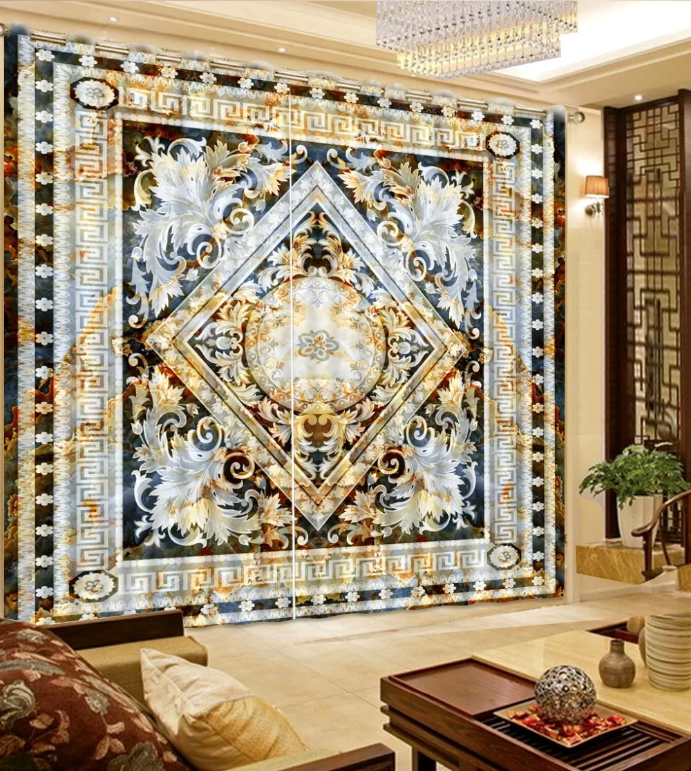 3D Curtains For Window Treatments Pattern Luxury Curtains Living Room Bedroom Hotel Home Wall Tapestry Cortinas
3D Curtains For Window Treatments Pattern Luxury Curtains Living Room Bedroom Hotel Home Wall Tapestry Cortinas