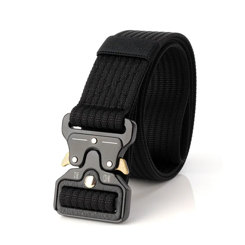 Fashion 120CM Tactical Belt Military Nylon Waist Strap Army Style Automatic Men Hunting Accessories High Quality SWAT Waistband
Fashion 120CM Tactical Belt Military Nylon Waist Strap Army Style Automatic Men Hunting Accessories High Quality SWAT Waistband