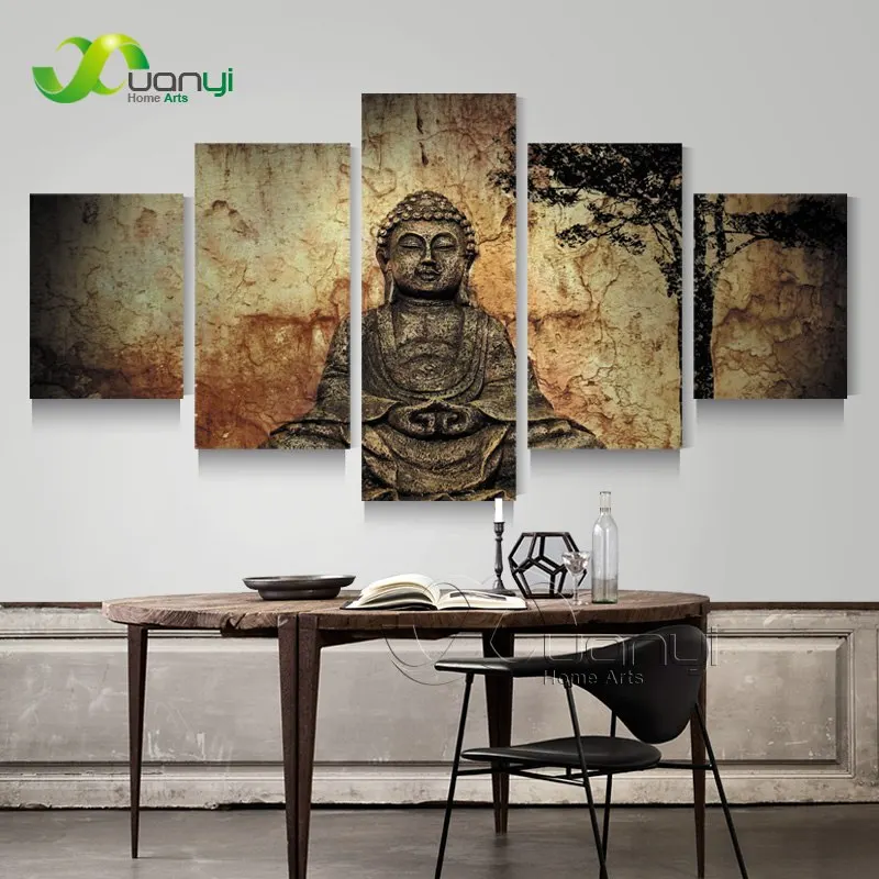 5 Pcs Buda Buddha Status Canvas Painting Poster Print On Canvas Cuadros Decoration Wall Art Picture For Living Room Unframed
5 Pcs Buda Buddha Status Canvas Painting Poster Print On Canvas Cuadros Decoration Wall Art Picture For Living Room Unframed