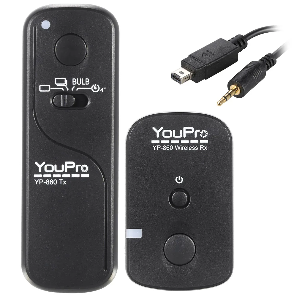 YouPro 2.4G Wireless Remote Control Shutter Release Transmitter Receiver 16 Channels for Nikon D750 D7100 DSLR Camera
YouPro 2.4G Wireless Remote Control Shutter Release Transmitter Receiver 16 Channels for Nikon D750 D7100 DSLR Camera