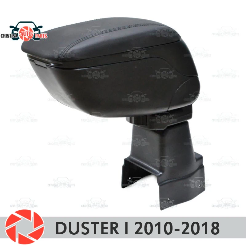 Для Renault Duster I 2010 2018 автомобильный подлокотник центральная консоль кожаный ящик