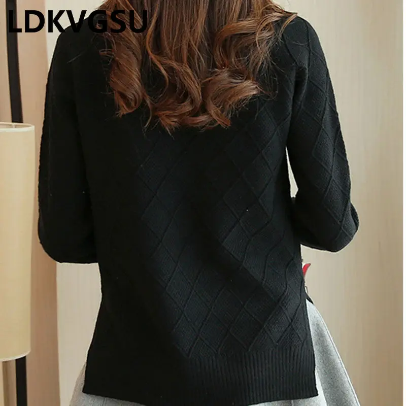 2018 Spring Autumn New Women Long Sleeve Knit Pullover Sweater Casual Loose Pink Short Bottom Shirt Sweater Female 6Colors Is783
2018 Spring Autumn New Women Long Sleeve Knit Pullover Sweater Casual Loose Pink Short Bottom Shirt Sweater Female 6Colors Is783