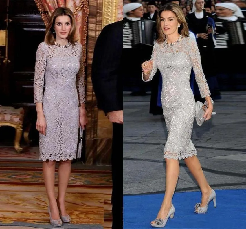 Elegant Long Sleeve Lace Mothers Dresses Knee Length Women Formal Gown Mother of the Bride Groom Dress
Elegant Long Sleeve Lace Mothers Dresses Knee Length Women Formal Gown Mother of the Bride Groom Dress